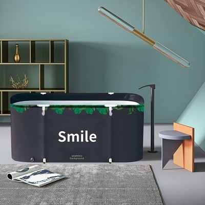 ptlsy Portable Bathtub for Adult Foldable Japanese Soaking Bath Tub for Perso...