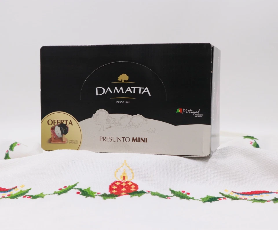 Mini Classic Ham Pack 1 Kg Free Display Base Christmas gift Tradition Portugal - Image 3 of 4