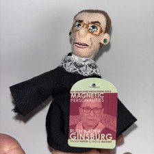 RBG Ruth Bader Ginsburg Supreme Court Justice Magnetic Personality Puppet