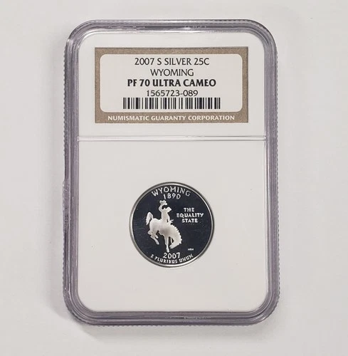 2007-S Washington Quarter — photo from the most recent tracked eBay sale