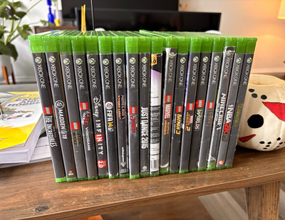 Microsoft Xbox One Mixed Game Lot LEGO Marvel Batman Madden FIFA - LMK which 1