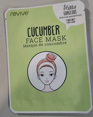  Revive Cucumber Face Mask