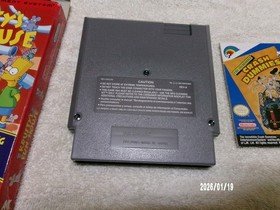 #793 Krusty's Fun House Nintendo NES Complete CIB (collectible condition)