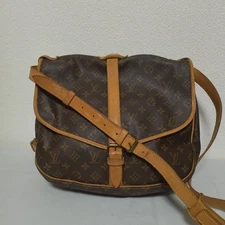 Louis Vuitton Monogram Sommeur 35 Shoulder Bag M42254