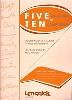 Five by Ten Grade 1 Book [Softcover] Piano Alfred Lengnick