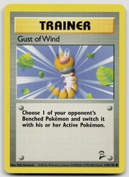 Gust of Wind 120/130 Base Set 2 Common Trainer