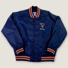 VTG Cypress California High School Athletics Varsity Jacket Large Blue Orange
