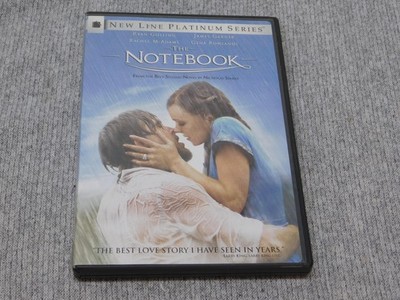 The Notebook DVD 2005 New Line Platinum Series Ryan Gosling Rachel McAdams Drama