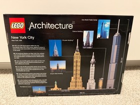 LEGO ARCHITECTURE: New York City (21028) - New, Sealed, Antique, Rare