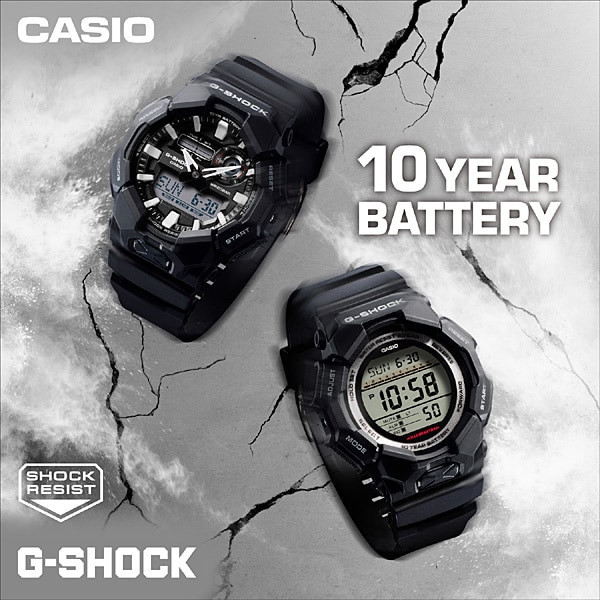 Casio G-SHOCK GA-010-1AJF Men's Watch Black Analog Digital