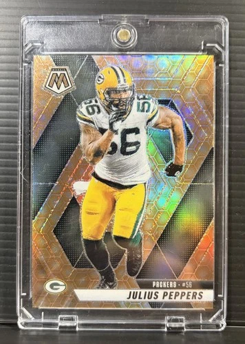 2025 Panini Mosaic Julius Peppers #206 Honeycomb Prizm Case Hit SSP *ship in mag