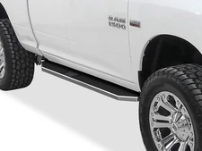 APS Polished 6" Side Step Side Bar Fit 09-18 Dodge Ram 1500 Quad Cab