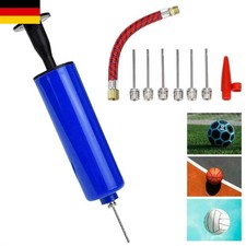 Luftpumpe Minipumpe mit Ballnadel für Fahrrad Fussball Basketball Handball usw