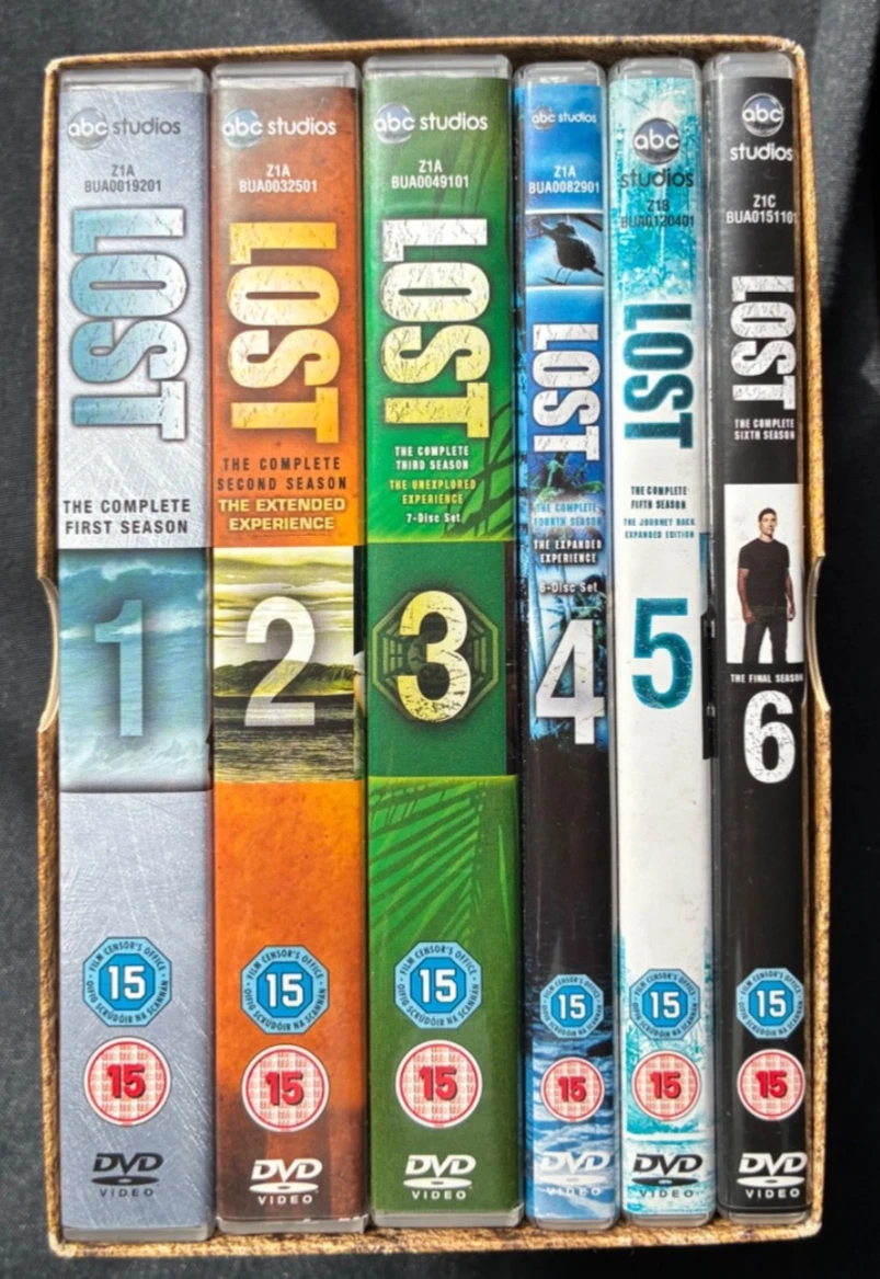 Lost Season 1 6 DVDs & Blu-ray Discs for sale - eBay