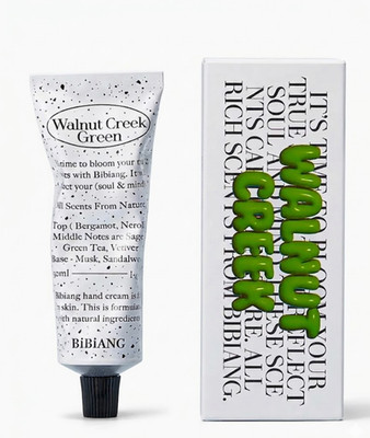 BIBIANG Niche Perfume Hand Cream Walnut Creek Green 50ml K-Beauty Moisturizing