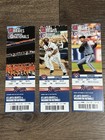 2012 Bryce Harper Career HR #3 #4 #19 Unused Ticket Stub Nationals Phillies HOF — photo 1