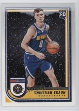 2022-23 Panini NBA Hoops Rookies Winter Christian Braun #251 1b3b