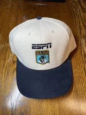 B.A.S.S. Cap/Hat Adjustable BASS ANGLERS SPORTSMAN SOCIETY OFFICIAL MEMBER 