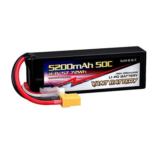 Batteria Lipo 3s HRB Batteria Lipo 5000mAh 3S 11.1V 50C Batteria Lipo Con Spina Deans T Pistola Airsoft - Foto 14