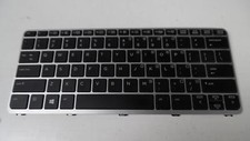 804214-001 HP EliteBook Folio 1020 G1 - Black  Silver US Keyboard - 804214-001