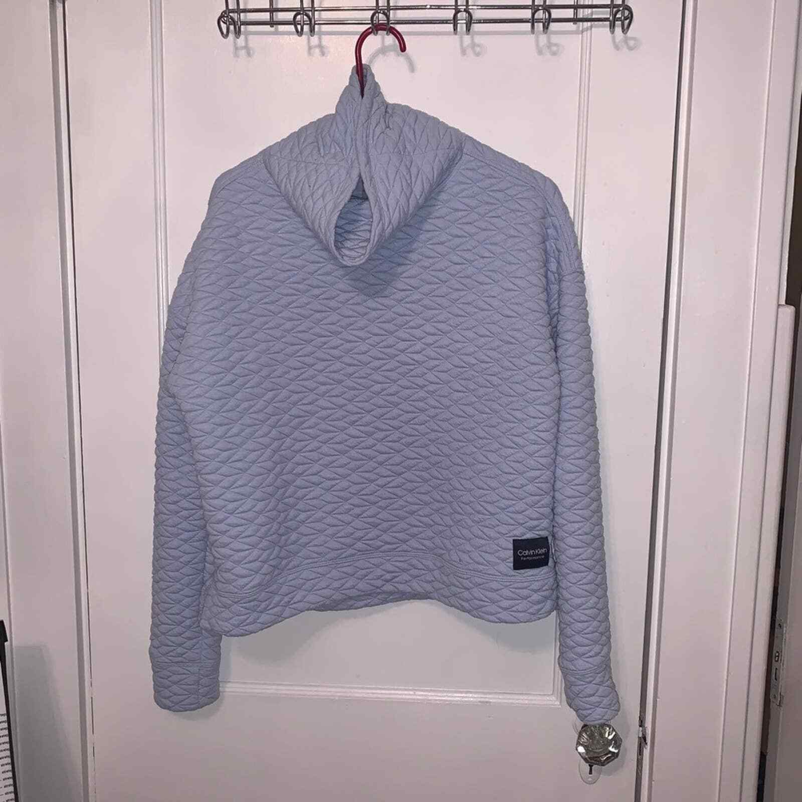Calvin Klein quilted performance pullover size S - image 1
