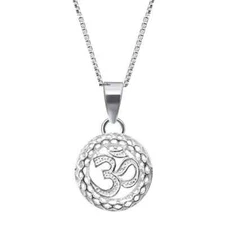 92.5 Sterling Silver Divine Pendant for Boys Girls, Men & Women