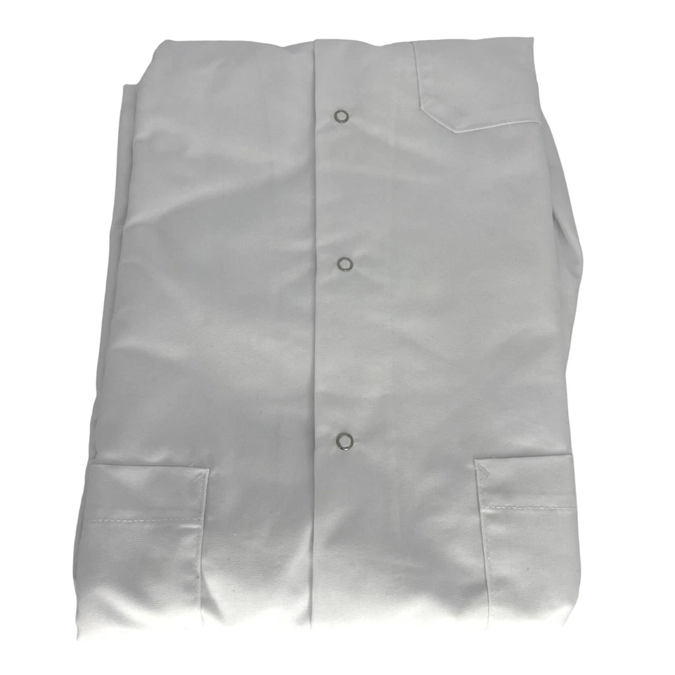 Red Kap Lab Coat Unisex White 80/20 KP70WH5 Size 3XL Never Worn - Image 4 of 4