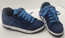 Heelys Propel Knit Size Youth 2 HE100037 Blue Gently Used