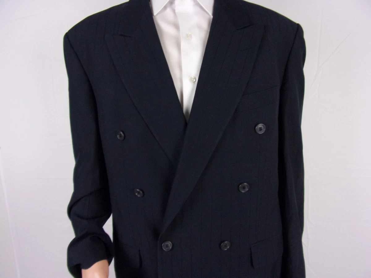 Double breasted shop suit ebay