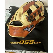 MIZUNO Softball Glove Masahiro Tanaka Practice Model 9 Baseball Japan Very Good