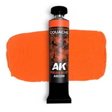 AK Interactive Gouache Fresh Rust 20ml Tube