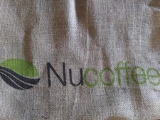Coffee Bag Jute Burlap Sack Authentic Cafe Do Brasil  NuCoffee