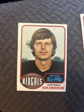1976 Topps Football # 10 Ken Anderson Bengals ALL-PRO (a1)