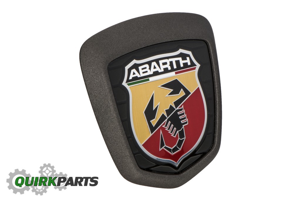 2017 FIAT 500 124 SPIDER ABARTH DECKLID TRUNK EMBLEM BADGE OEM