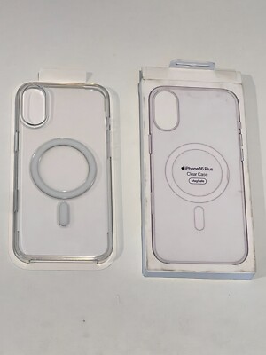 GENUINE Apple Clear Case w/ Magsafe iPhone 16 Plus - Clear OPEN