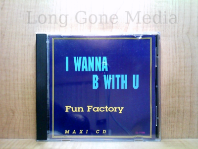 I Wanna B With U by Fun Factory (CD, Maxi, 1995, Curb Edel I Wanna B With U by Fun Factory (CD, Maxi, 1995, Curb Edel