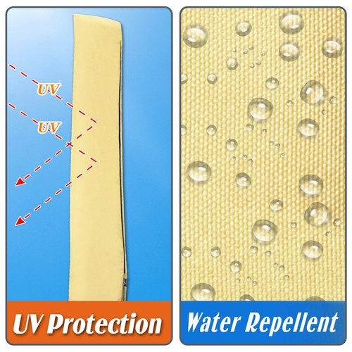 Patio Cantilever Roma Off-set 10-15ft Umbrella Protective Outdoor Protect Cover - Picture 20 of 20
