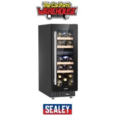 Sealey DH204 Baridi 17 Bottle Slim Wine Fridge & Cooler 30cm