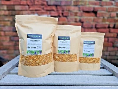 HERBSHOPUK Marigold/Calendula Petals Herbal Tea (Calendula Officinalis) Nagietek FAST Post