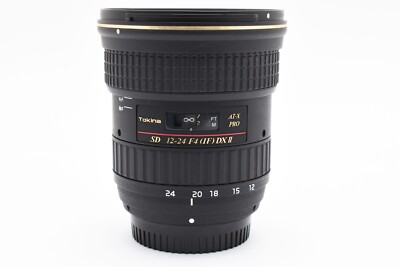Tokina AT-X PRO SD 12-24mm(IF) F4 DX Nikon F Mount [Exc+++++