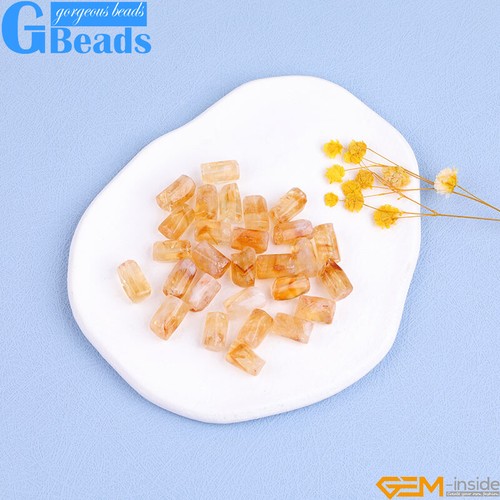 Natural Assorted Gemstone Faceted Tube Column Beads for Jewelry Making 8x12mm - Picture 187 of 192