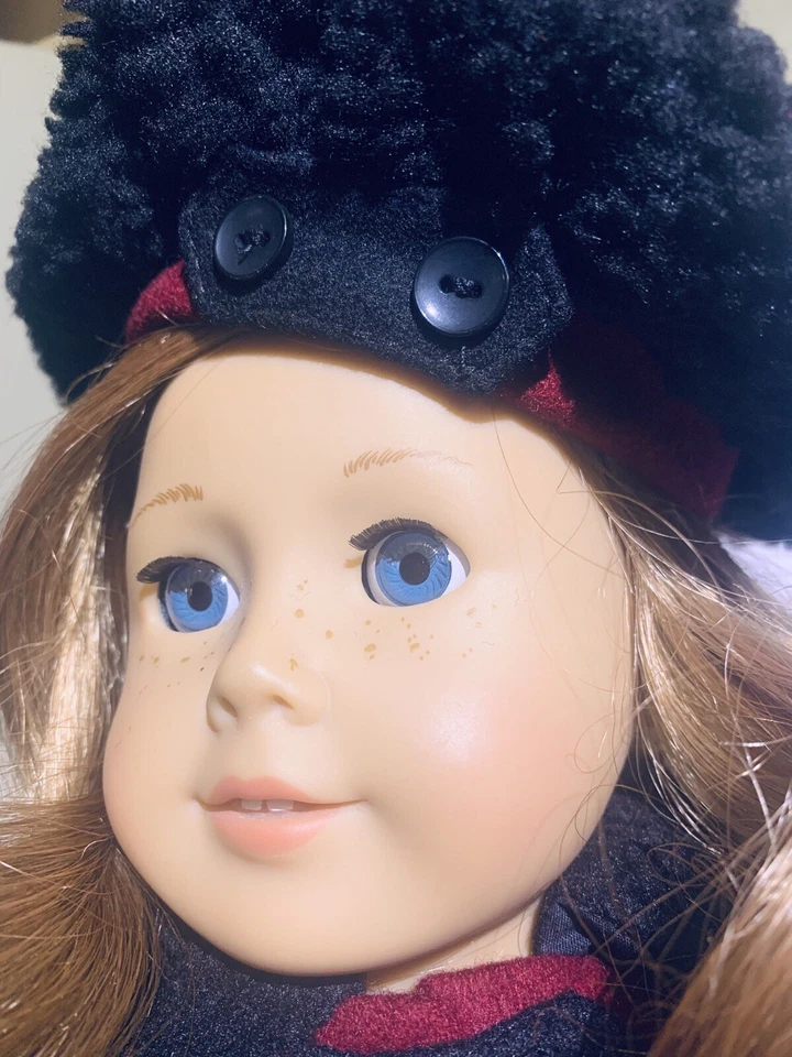 Victorian Winter Coat & Hat for American Girl 18" Doll Clolthes Accessories Fit - Image 3 of 4
