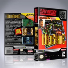 SNES Case - NO GAME - Wild Snake