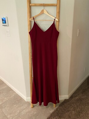 Lulus Infinite Glory Wine Red Maxi Dress, Bridesmaid Dress