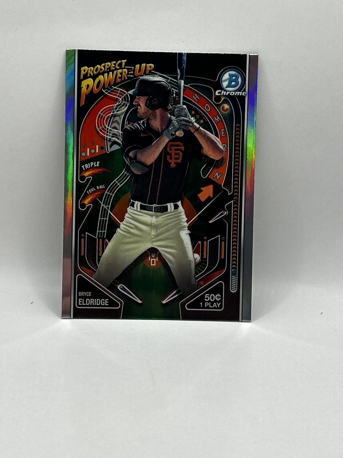 2024 Bowman Chrome Bryce Eldridge Prospect Power-Up San Francisco Giants