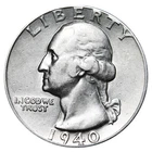 1940 Washington Quarter Better Grade Complete Your Album! SILVER!