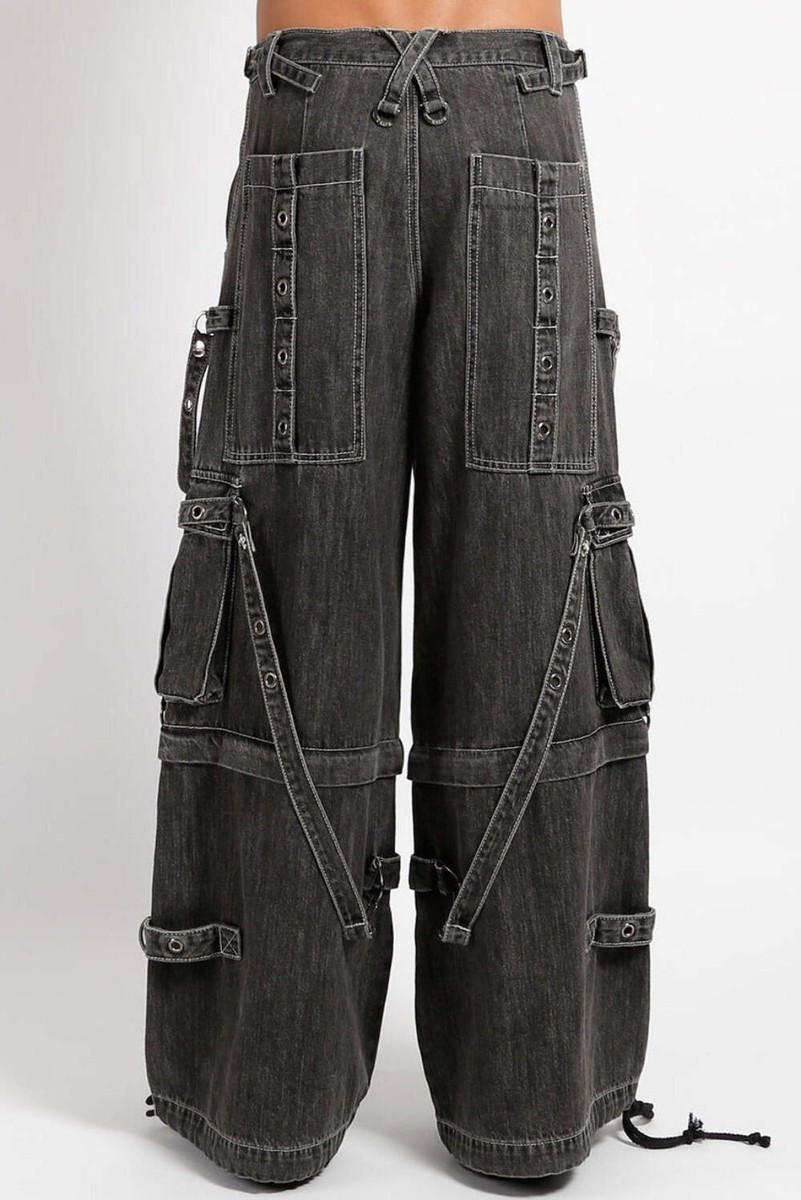 パンツ TRIPP NYC STRAP ON ZIP OFF PANT XXS Tripp NYC X-Strap Zip Off Pants for Stylish Versatility