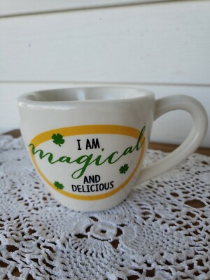 Brand New Lorrie Veasey OUR NAME IS MUD ''I'm Magical & Delicious Lucky Charm Mug