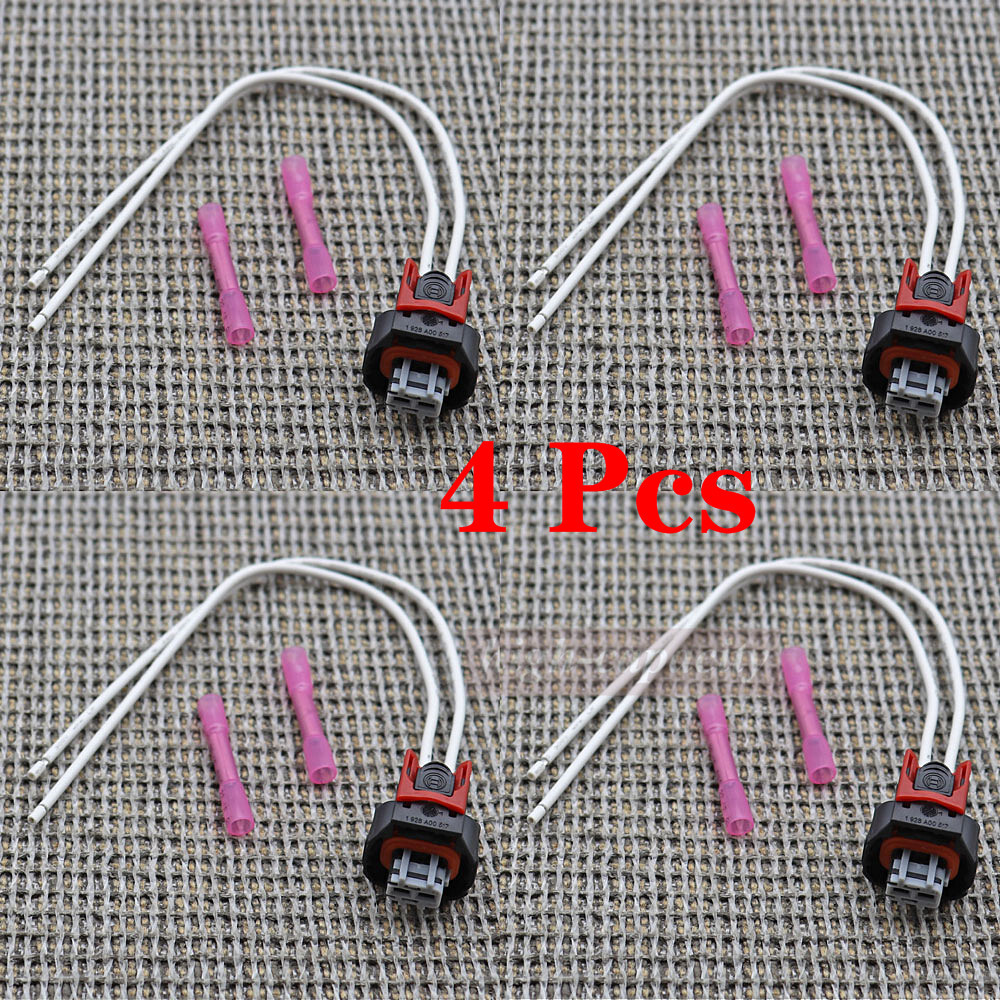 4x Injector Pigtails Harness Fit 2017-2024 Chevy GMC 2500
