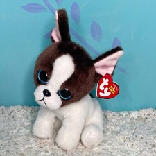 Ty Beanie Babies Portia Terrier Dog Bean Bag Plush New Nwt
